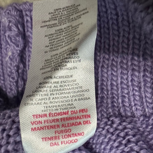 PRETTYLITTLETHING LILAC XMAS CHRISTMAS SWEATER size:M - Picture 12 of 12